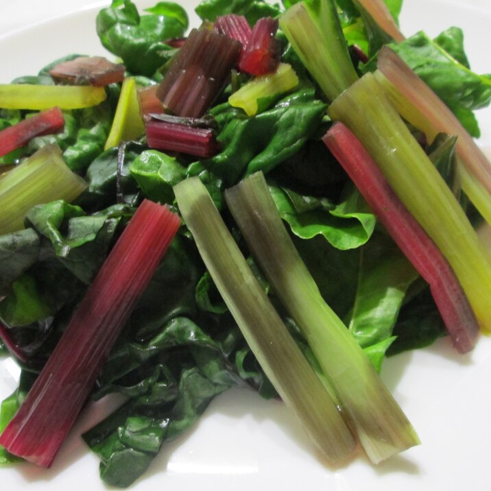 スイスチャードのサラダ レシピ 作り方 By Playa09 楽天レシピ